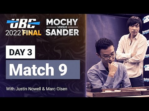 UBC 2022 Final: MOCHY vs SANDER (Match 9) Backgammon