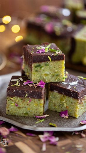 Wondered how mithai shops get that perfect flaky barfi texture? This chocolate pistachio barfi is proof you can create it at home! Comment “recipe” and I’ll send it to your DMs! Recipe from 2018, now updated : https://www.jcookingodyssey.com/pistachio-chocolate-barfi/ #chocolatepistachio #chocolatebarfi #barfi #burfi #indiansweet Mithai , Diwali Sweets , Pistachio Barfi , Milk powder barfi | J Cooking Odyssey