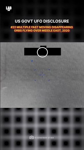 Two Blinking Orbs Racing Across Ocean Sky Over Middle East #shorts