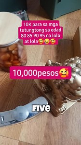 Sampung libo para kay lolo at lola🥰🥰🥰cash gift ayon sa batas Expanded Centenarian Act🥰 #seniorcitizen #cashgift #osca #NCSC #highlightseveryone Disclaimer:voice ctto | Arigato31