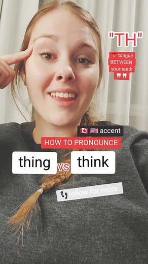 28K views · 817 reactions | HOW TO PRONOUNCE "THING" vs. "THINK" in...