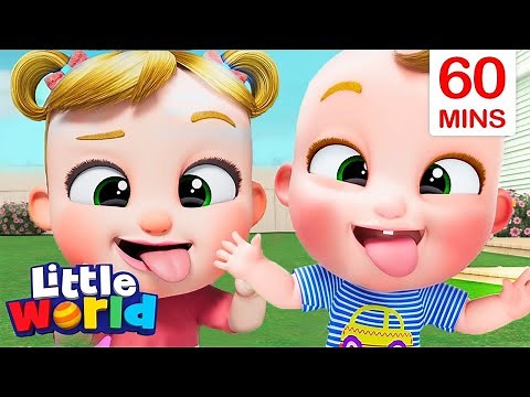 Funny Faces Song (Feelings & Emotions) + More Kids Songs & Nursery Rhymes by Little World