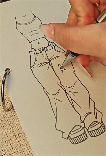 How to Draw Baggy Jeans: Acubi Pants Edition