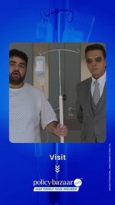 1.1K views · 18 reactions | Don't be bad and get that health insurance policy today!​ In the absence of a health insurance, you stand a risk to lose all your life's savings in an unseen medical emergency. ​ To avoid such a situation, visit policybazaar.com today! #PolicyBazaar #HealthInsurance #MedicalBills | Policybazaar | Facebook