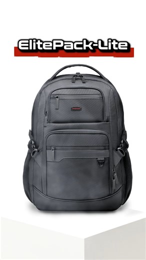 The BackPack That Means Business 🏷 ElitePack-Lite 15.6" Laptop Storage Stylish Design Quick Access Pockets Spacious Compartments Lightweight Structure Water-Resistance Durable Finish Secure Zippers #Promate #ElitePackLite #Backpack #BusinessBackpack #TravelBag #TravelEssentials #CarryOn | Promate