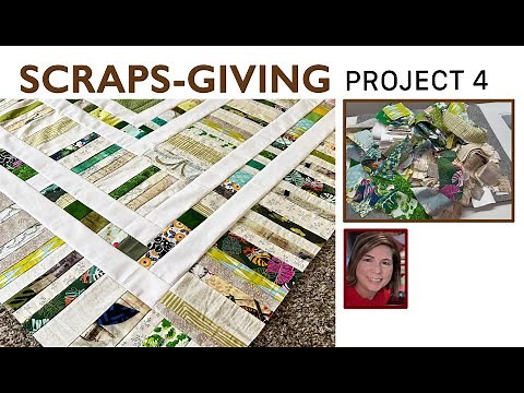 ♻️ 😇 Charity Quilt 4 from Scraps ✂️ ♻️ | QUILTING FOR GOOD | Scrapbuster | Piano Keys Quilt