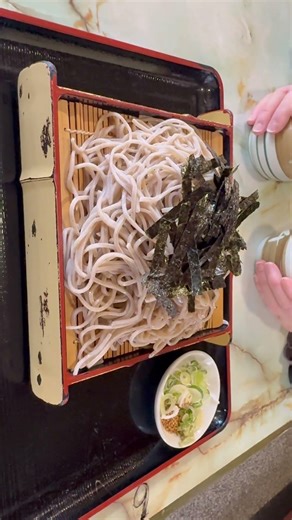 ＃千福食堂＃おおざるそば＃カツ丼