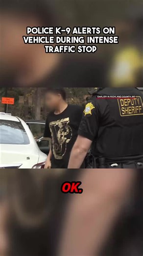 Traffic stops can turn on a dime! 🤯 This raw clip captures the pure tension as an officer presses for compliance during a roadside search. That moment of truth when they finally reveal what was (or wasn't) hidden is absolutely wild to watch unfold. Real policing moments making headlines! #PoliceStop #TrafficEnforcement #OnTheScene #Unexpected #Law