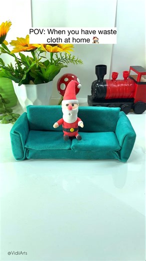 DIY from velvet cloth scrap