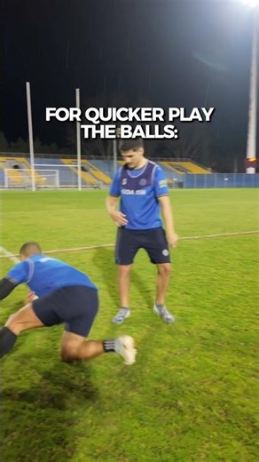 Quicker play the balls for rugby league: Falling forwards in contact skill #rugbyleagueIQ