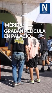 Filman la película "Pedro Pan" en el corazón de Mérida La puerta del Palacio de Gobierno y la calle 61 se convirtieron este miércoles en el set de filmación de "Pedro Pan", la nueva película del director Richie Adams. | Novedades Yucatán
