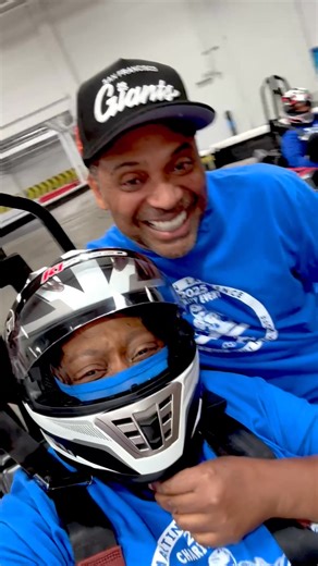 Me with my co captain Mike Epps for the Charity Go Cart Kick sponsored by Martin Lawrence!!! | Loni Love