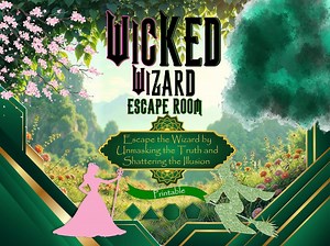 Wicked Wizard Escape Room for Kids and Adults - Printable - Etsy