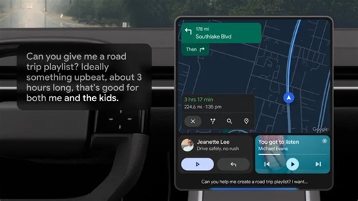 Google Gemini in Android Auto Starts Rolling Out More Widely