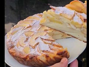 Invisible Apple Flan Recipe 🍎