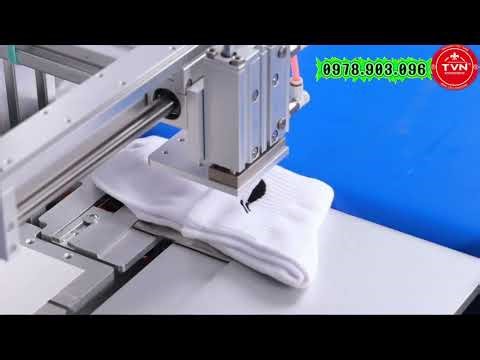 袜子机器打票机，订票机，越南 Automation Tagging Machine for socks