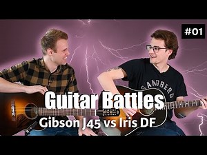 Gibson J45 vs Iris DF | Guitar Battles #1 | @ The Fellowship of Acoustics
