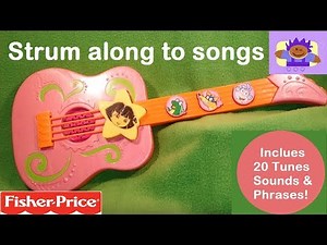 2009 Fisher-Price Dora the Explorer tunes guitar toy