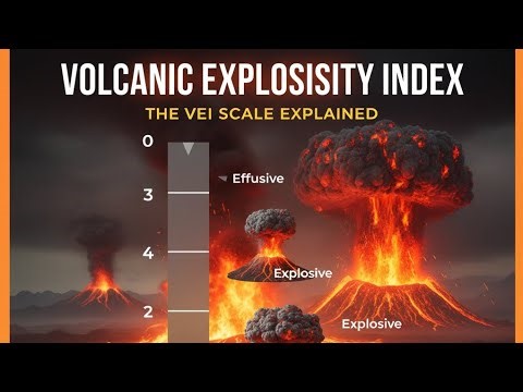 Volcanic Explosivity Index Explained 🌋