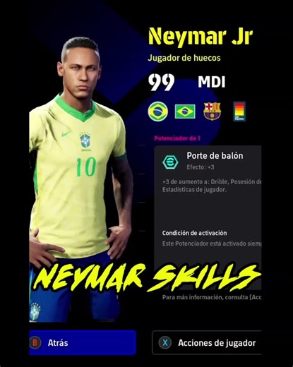 Best Player in Efootball: Neymar's Highlights