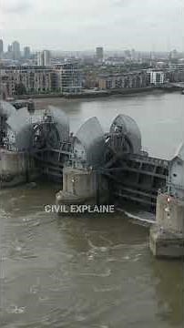 How the Thames Barrier Protects London From Flooding | Engineering Explained