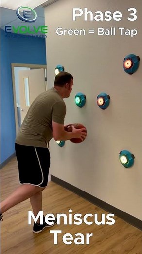 Meniscus Tear Rehab: Reaction Time, Decision Making, Eye Hand Coordination & Balance | BlazePod