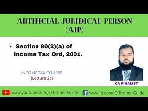 ARTIFICIAL JURIDICAL PERSON