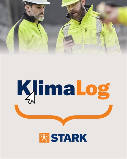STARK KlimaLog ...giver dig indsigt i materialernes CO₂-aftryk og hjælper dig med at sammenligne løsninger, før du bygger.  Værktøjet er udviklet i tæt dialog med STARK’s kunder og tilpasset de skærpede klimakrav i bygningsreglementet  Læs mere her: https://www.stark.dk/klima-log | STARK Helsingør | Facebook