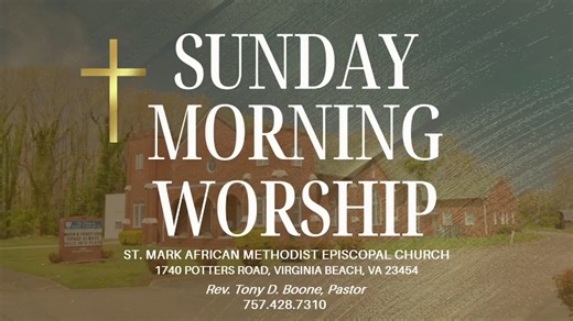 Welcome to 4th Sunday Service! We’re glad you’re here! Disclaimer: We do not own the rights to this music. All rights belong to the original artist and copyright owner. No copyright infringement intended. | St. Mark AME Church Virginia Beach