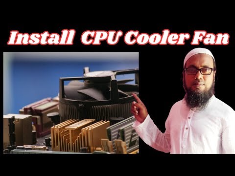 How to Install the CPU Cooler Fan on Your PC | Fix Cooling Fan on Motherboard Safely