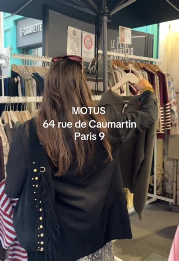 Motus Boutique Paris 64 rue de Caumartin — boutique à découvrir