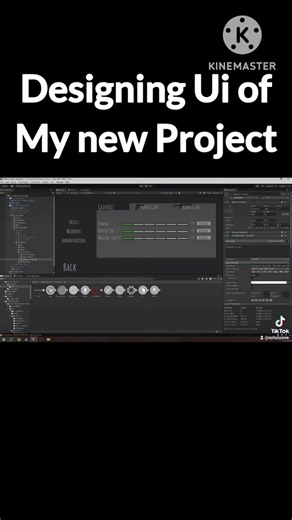 Creating Ui of my New Project #gamedevblog #gamedevelopment #ui #ux