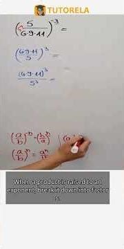 Solving (5/594)^(-3): Mastering Negative Exponents #Math #ExponentsRules #PowersOfAFraction