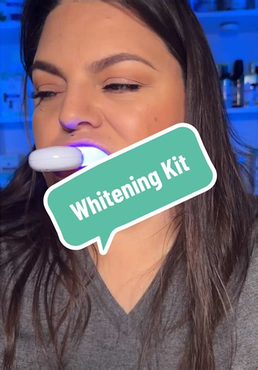 Trying out Guru Nanda’s whitening kit. #teethwhitening #gurunanda @GuruNanda LLC @Puneet Nanda bridge the gap @Pearl 🧷💙