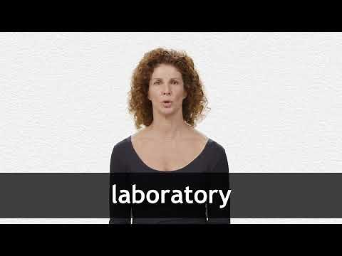 How to pronounce LABORATORY in American English