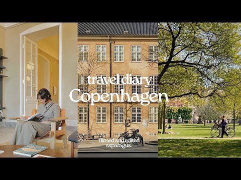 travel diary | Copenhagen 🚲 King's garden, Design museum, the Royal Library, Nyvahn