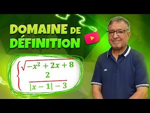 Domaine de définition d'une fonction définie par parties
