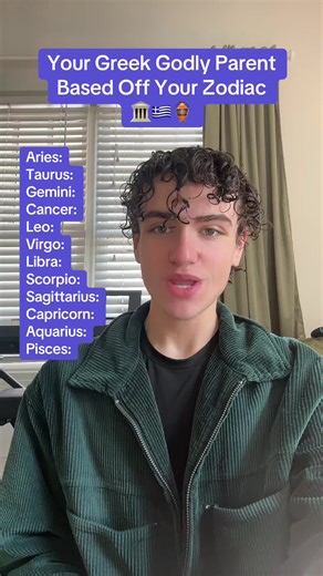 Tell me in the comments who your godly parent is !! #zodiac #zodiacsigns #percyjackson #greekmythology #funny