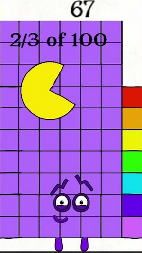 Numberblocks 67 #numberblocksfanmade #numberblocks #sixseven #brainrot #character #official #67