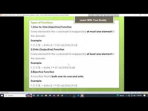 Tutorial 15: Functions & Its Types in Discrete Mathematics | One-to-One, Onto & Bijective| DM Basics
