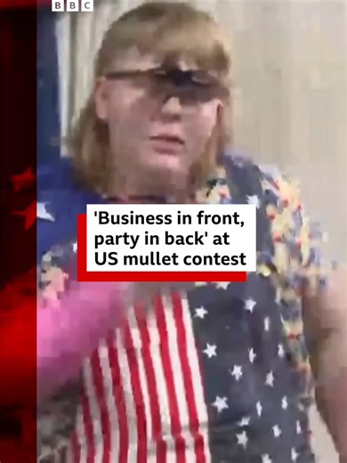 Do YOU know anyone who would rock a mullet? #Mullet #Hair #Pennsylvania #USNews #BBCNews