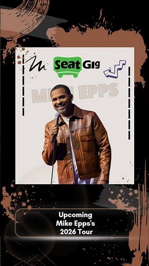 -🎤 Mike Epps Live Comedy Tour 2026! 🎤 - #MikeEpps #MikeEppsTour