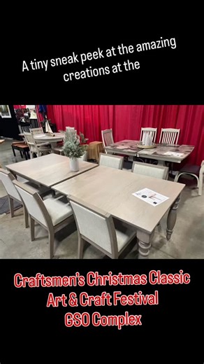 We’re open Nov 29 10am-6pm and Sunday 10am-4pm. You don’t want to miss this incredible event! #craftsmensclassics #happyholidays #shopping #gso | Craftsmen's Classics | Facebook
