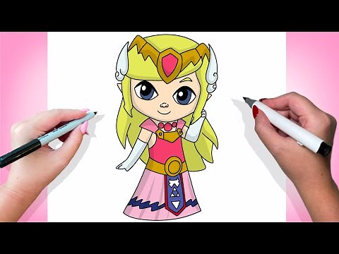 How To Draw Princess Zelda