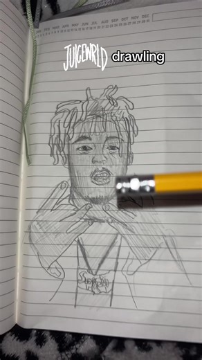 How’d I do? #juicewrld #legends #drawling #fyp #viral | Drawing Videos