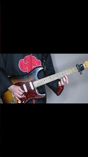 BORUTO Ending Polaris ボルトのエンディング曲、ヒトリエのポラリス弾いてみた ギター ミツキ 大蛇丸 Guitar Mitsuki Akatsuki Cosplay #shorts