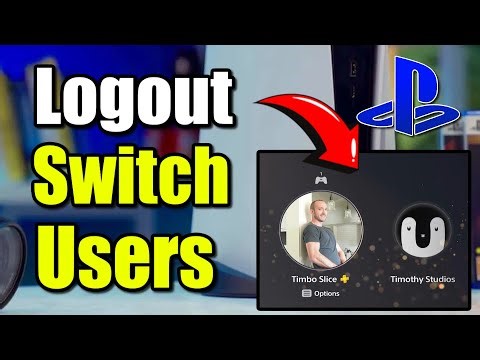 How to Logout & Switch users on PS5 Console (Best Method)