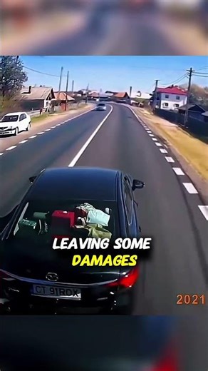 Driver Brake checks Semi Truck And Gets Instant Karma
