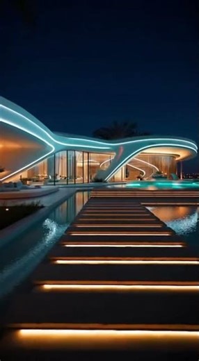 Futuristic Mega Mansion | Modern Dubai Luxury Architecture