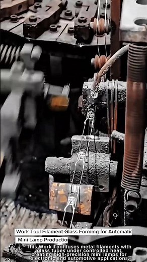 Work Tool Filament Glass Forming for Automatic Mini Lamp Production